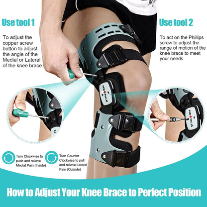 Unloader Knee Brace for Medial Support - UK’s Best Knee Joint Support for Improved Range of Motion & Pain Relief