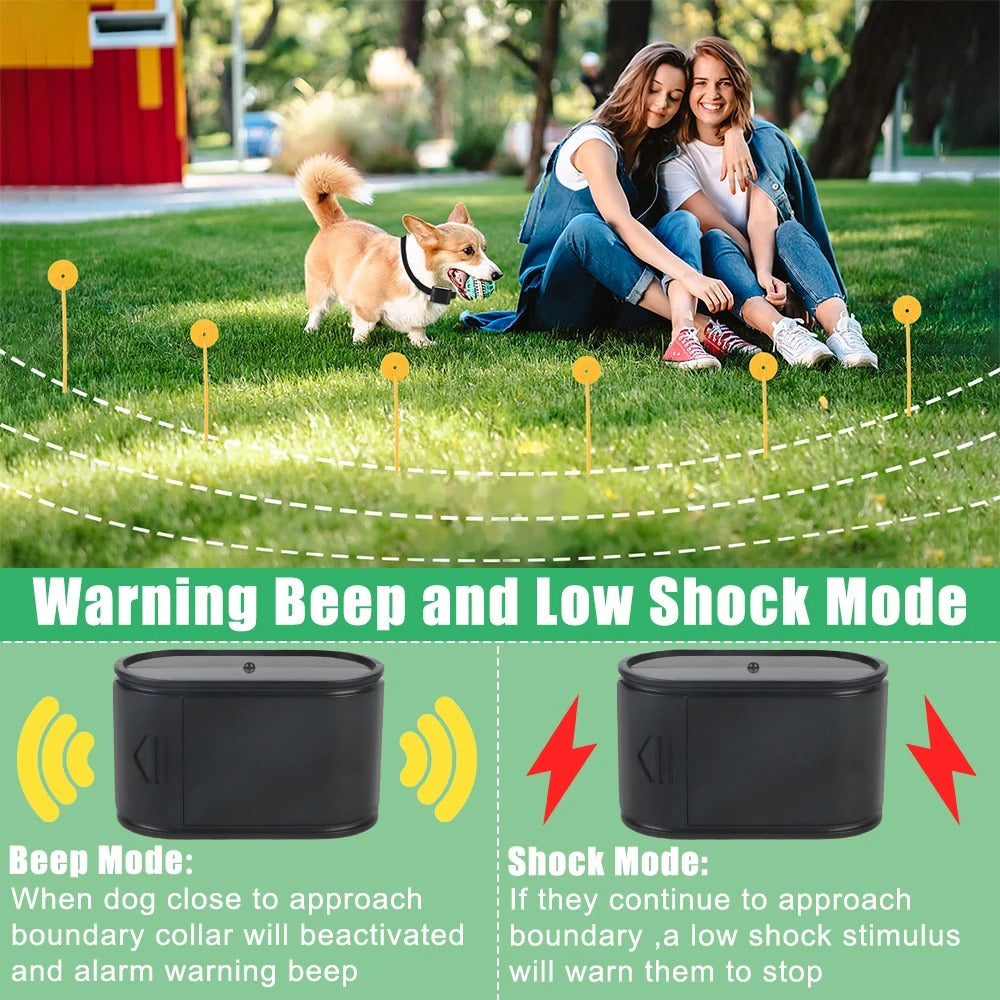 Invisible Electric Dog Fence - Safe & Effective Pet Containment System