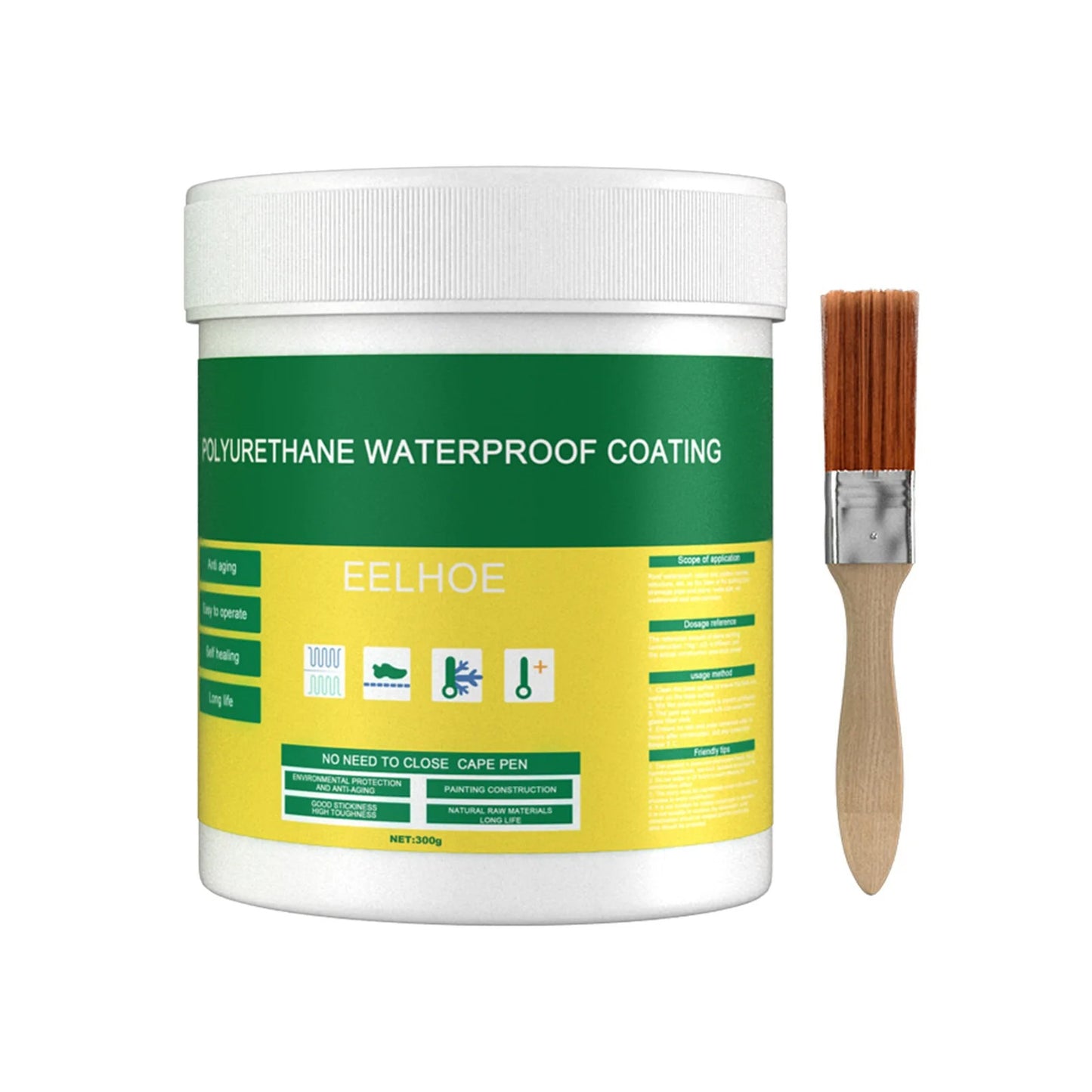 High-Performance Waterproof Adhesive Glue - Transparent and Durable Sealant for Home Repairs