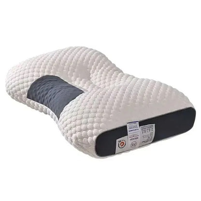 Orthopedic Hybrid Pillow for Side & Back Sleepers - Cervical Support & Neck and Shoulder Pain Relief