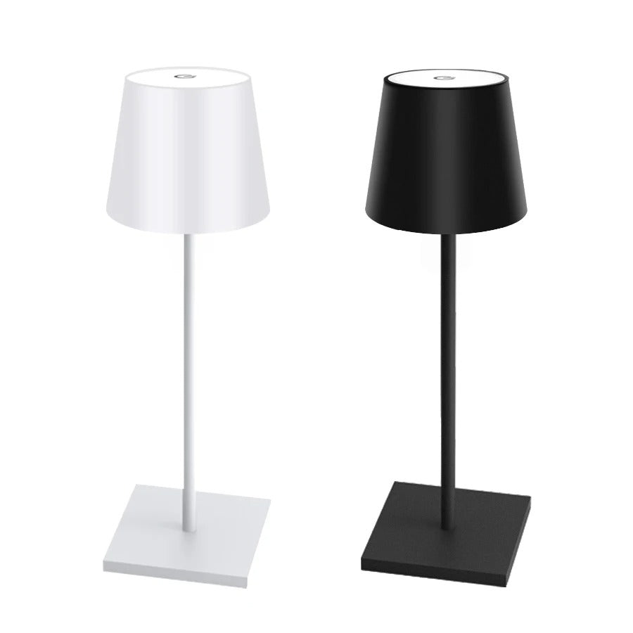 Modern Rechargeable Cordless LED Table Lamp - Portable & Battery Operated for Indoor and Outdoor Use