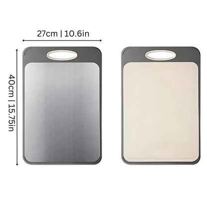 SliceMaster Glass Chopping Board with Titanium Coating – Tough, Easy to Clean and Scratch-Resistant