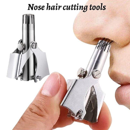 Stainless Steel Manual Nose Hair Trimmer for Men Top Choice for Nasal Hair Removal