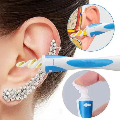 Ear Cleaner Silicon Ear Spoon Tool Set 16 Pcs Care Soft Spiral For Ears Cares Health Tools Cleaner Ear Wax Removal Tool