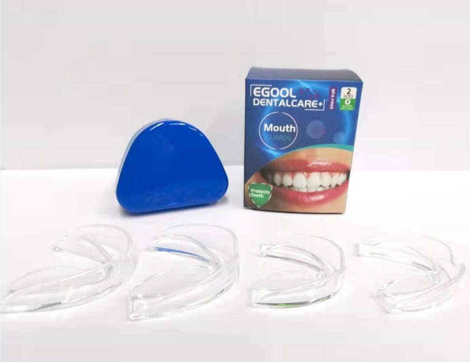 Pack of 4 Professional Dental Night Guards for Teeth Grinding Teeth Protector for Night time Grinding