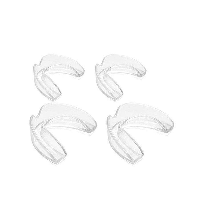 Pack of 4 Professional Dental Night Guards for Teeth Grinding Teeth Protector for Night time Grinding