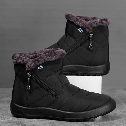 Ladies Thermal Wellington Boots with Fleece Lining – Non-Slip Sole for Cold Weather & Outdoor Activities"