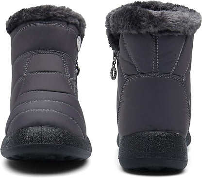 Ladies Thermal Wellington Boots with Fleece Lining – Non-Slip Sole for Cold Weather & Outdoor Activities"