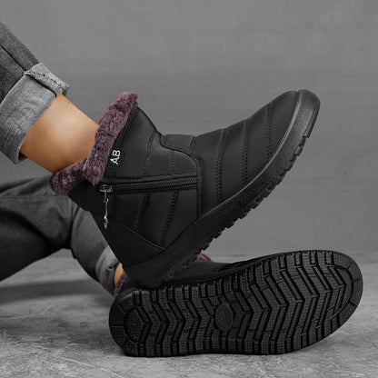 Ladies Thermal Wellington Boots with Fleece Lining – Non-Slip Sole for Cold Weather & Outdoor Activities"