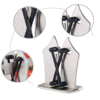 Knife Sharpening - Kitchen Essential for Razor-Sharp Knives |  Knife Sharpener for Chefs & Samurai Blades