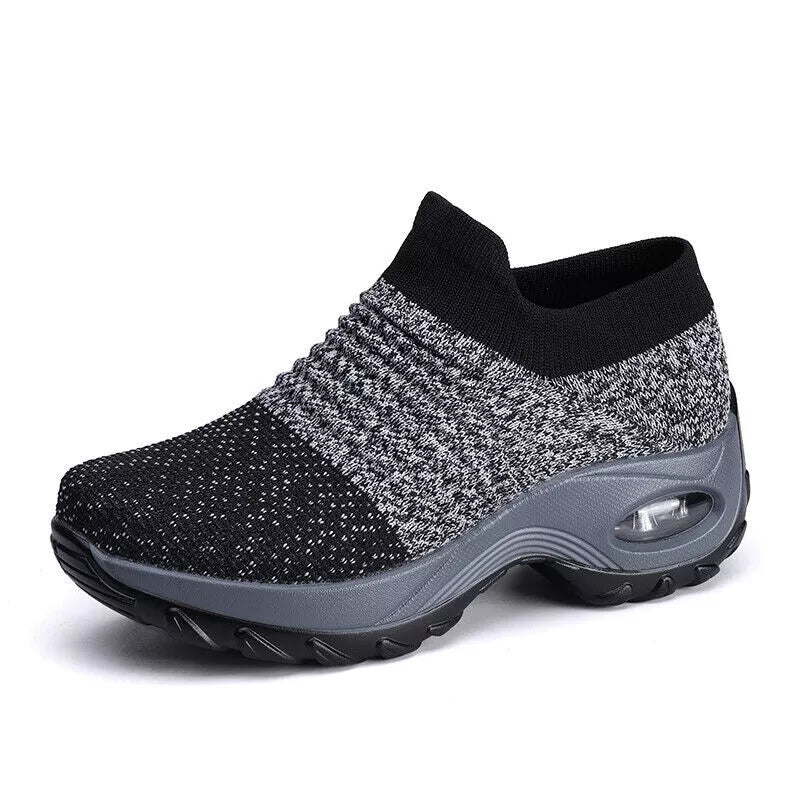 Women's Slip-On Orthopedic Trainers | Air Cushion Comfort, Breathable Mesh & Non-Slip Sole for All-Day Wear