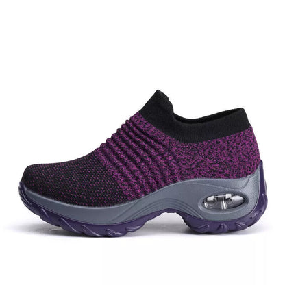 Women's Slip-On Orthopedic Trainers | Air Cushion Comfort, Breathable Mesh & Non-Slip Sole for All-Day Wear