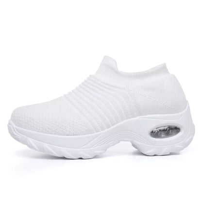 Women's Slip-On Orthopedic Trainers | Air Cushion Comfort, Breathable Mesh & Non-Slip Sole for All-Day Wear