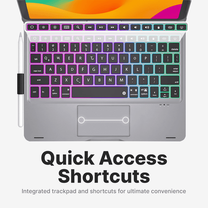 RGB Pro Wireless Keyboard Case for iPad | Case & Keyboard