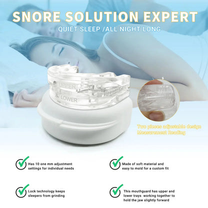 Mouthpiece for Sleep Apnea - Improve Breathing and Reduce Snoring