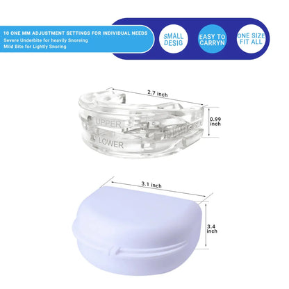 Mouthpiece for Sleep Apnea - Improve Breathing and Reduce Snoring