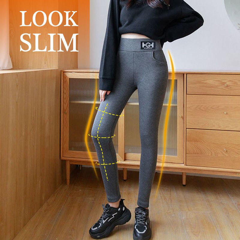 Women’s Thermal Cashmere Slim Pants | Soft, Warm Fabric, Stylish Fit, Perfect for Cold Weather