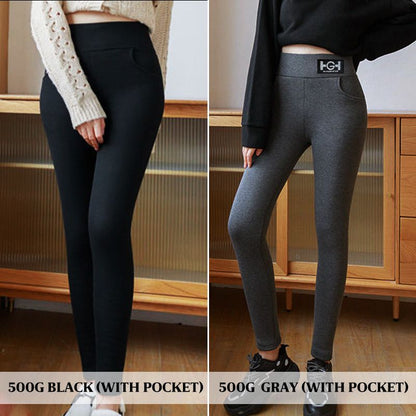 Women’s Thermal Cashmere Slim Pants | Soft, Warm Fabric, Stylish Fit, Perfect for Cold Weather