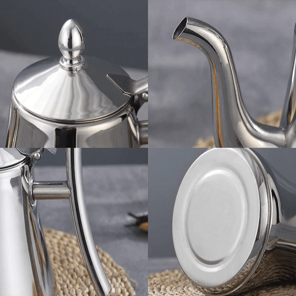 Induction-Compatible Tea Kettle - Premium Stainless Steel Kettle for Efficient Boiling