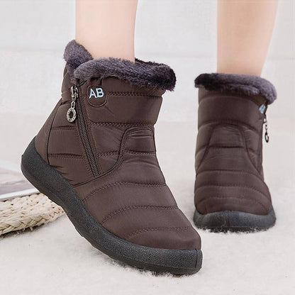 Ladies Thermal Wellington Boots with Fleece Lining – Non-Slip Sole for Cold Weather & Outdoor Activities"