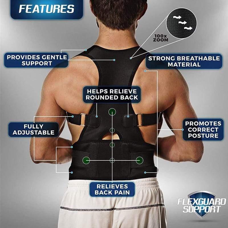 Magnetic Posture Corrector Shoulder Back Brace for Posture Back Straightener Neck Shoulder Posture Corrector