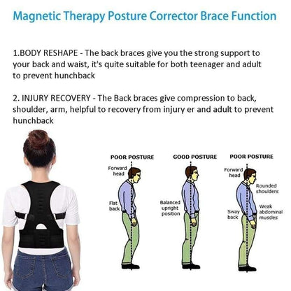 Magnetic Posture Corrector Shoulder Back Brace for Posture Back Straightener Neck Shoulder Posture Corrector