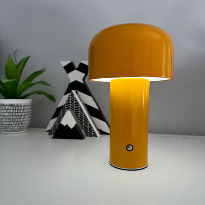 Stylish Rechargeable Mushroom Lamp - Modern Bedside Lighting