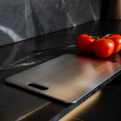Cutting Board for Meat & Veggies - Titanium Chopping Board for Kitchen Mastery