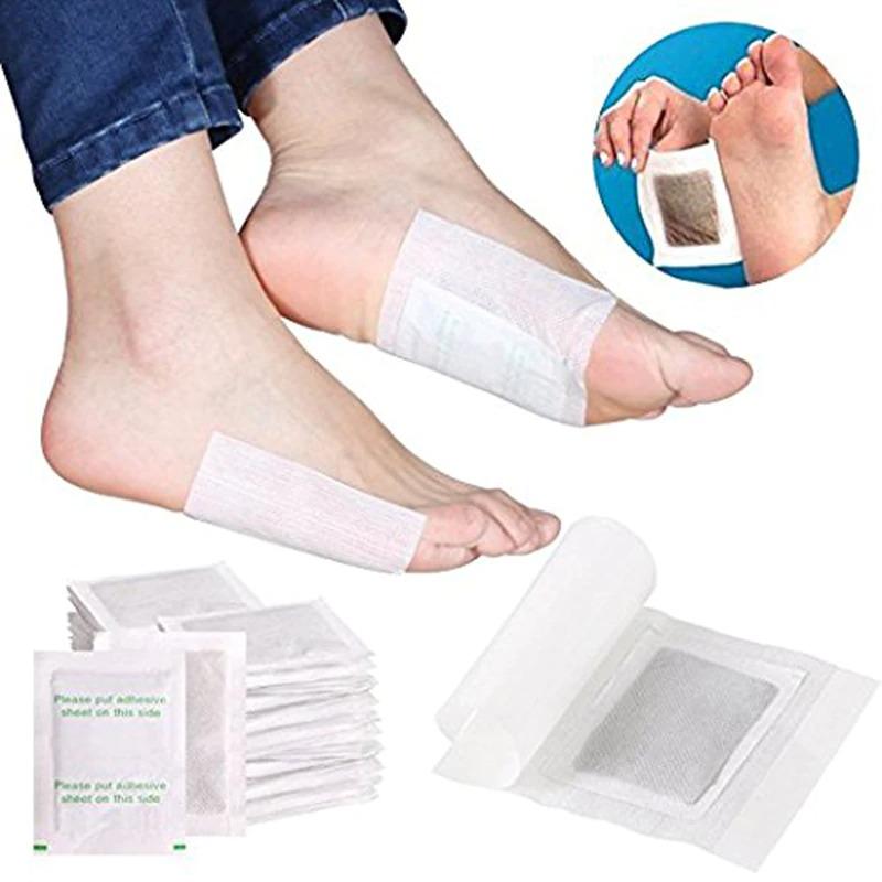 Natural Body Detox Foot Pads Cleansing Improve Sleeping, 10pcs Pack