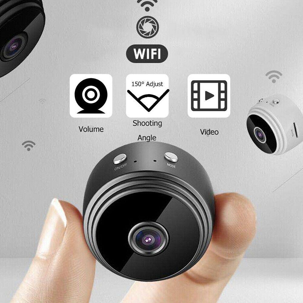 1080P HD WiFi Camera, Wall Security Camera, Motion Activated, Live View