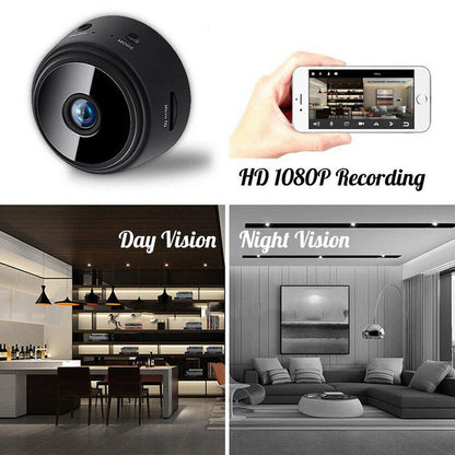 1080P HD WiFi Camera, Wall Security Camera, Motion Activated, Live View