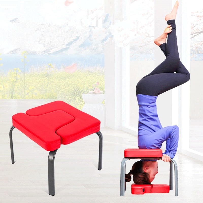 Chair Yoga - Headstand Stool