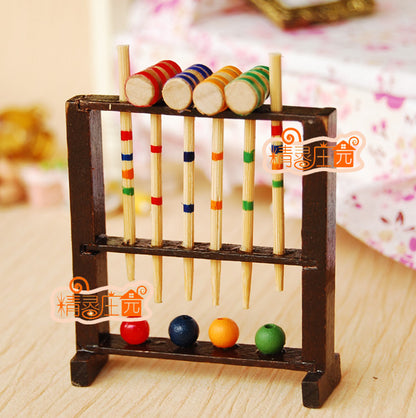 Wooden Croquet Set - Children´s Croquet Set Mini