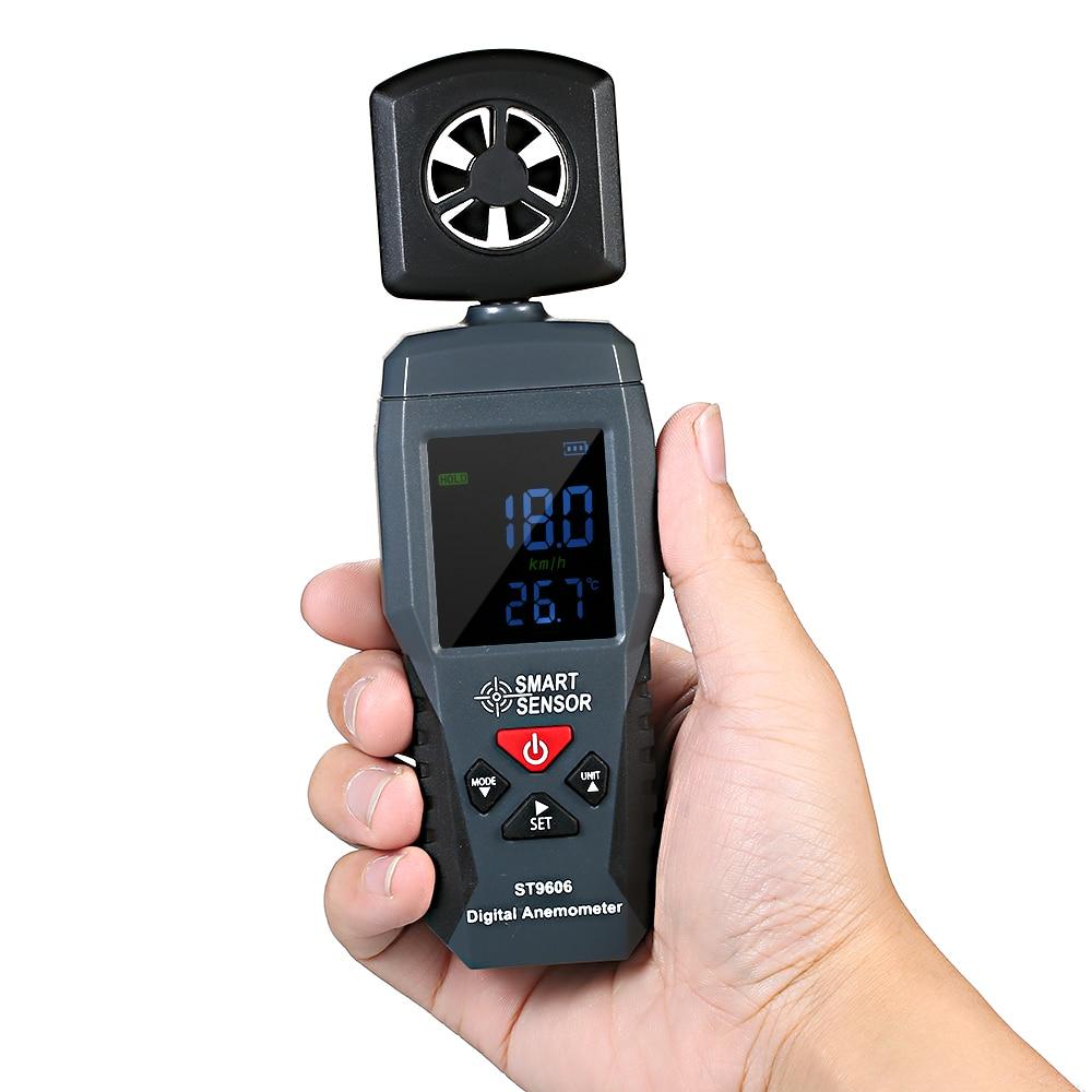 Digital LCD Portable Wind Speed Measuring - Air Velocity Meter