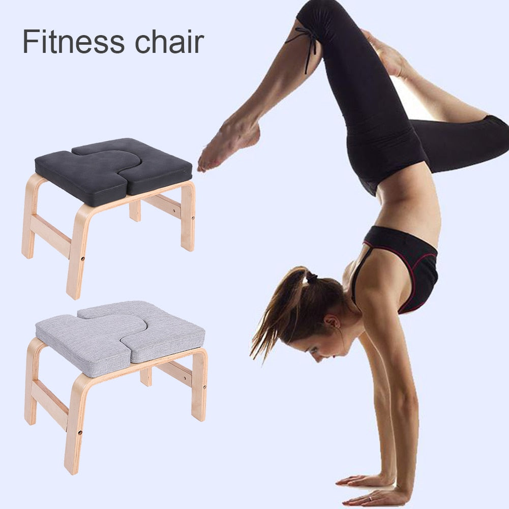 Chair Yoga - Headstand Stool