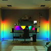 Image of Modern LED Corner Lamp RGB LED Floor Lamp Lights Bluetooth WIFI Smart Controller