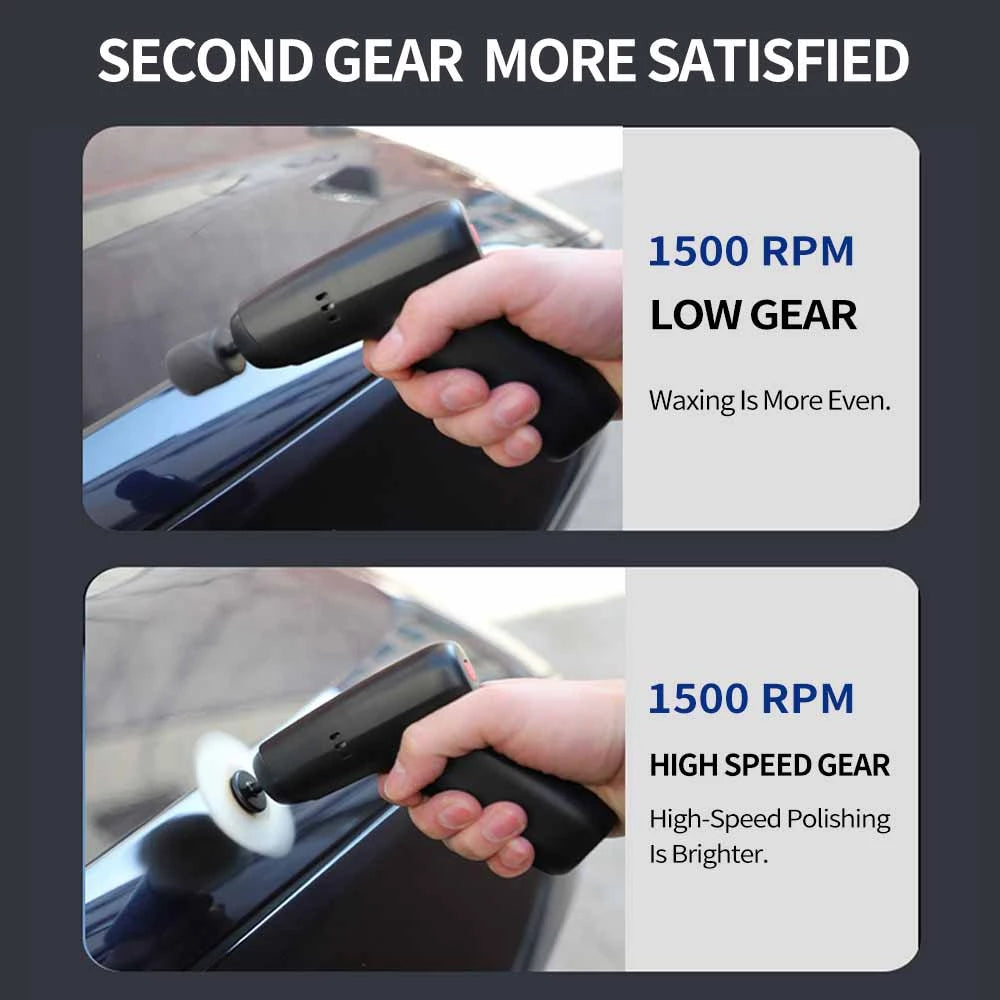 Cordless Car Polisher Machine Wireless Electric USB Polishing Machine Scratch Remover Tool 8000RPM