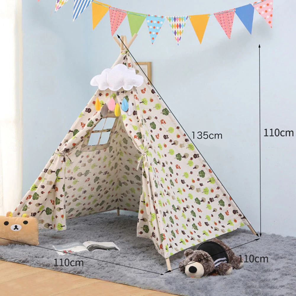 Children's Tent Teepee | Tipi Tent For Kids