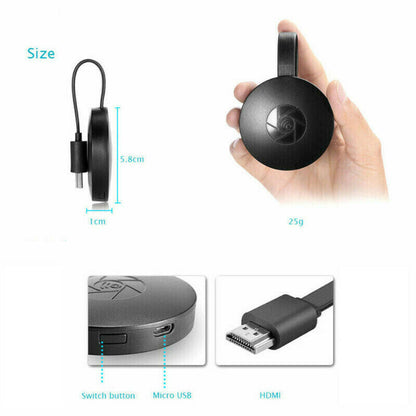 Portable Wireless 1080P Display HDMI TV Receiver