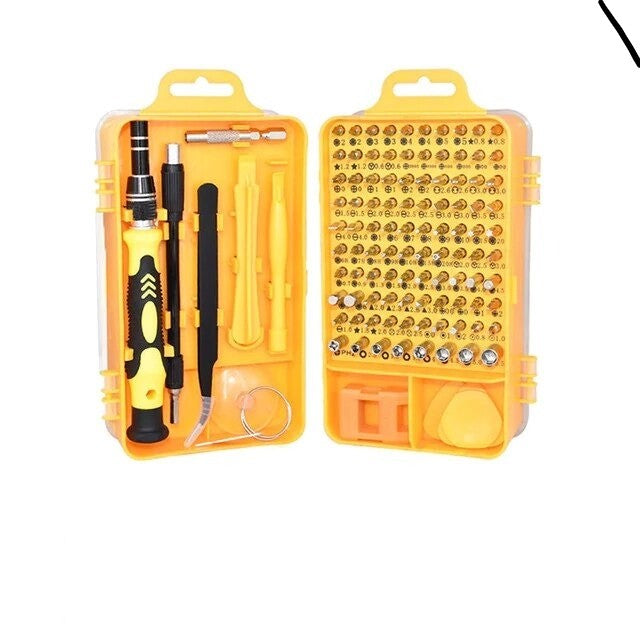 110 in 1 112 in 1 or 115 in 1 Screwdriver Socket Set