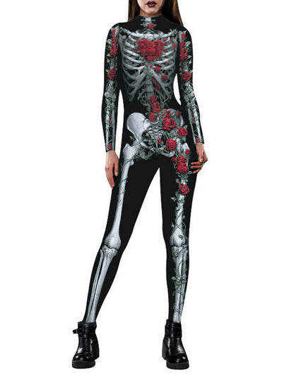 Skeleton Bodysuit - Skeleton Costume Woman