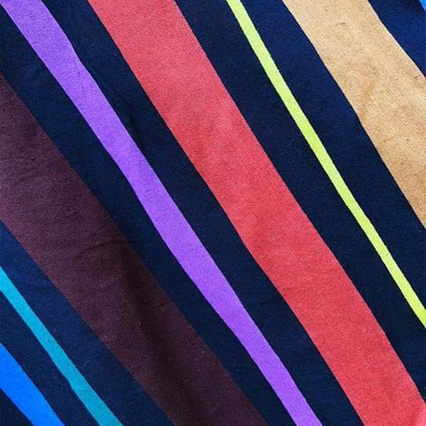 Bohemian Striped Multicolor Length Dress - Balma Home
