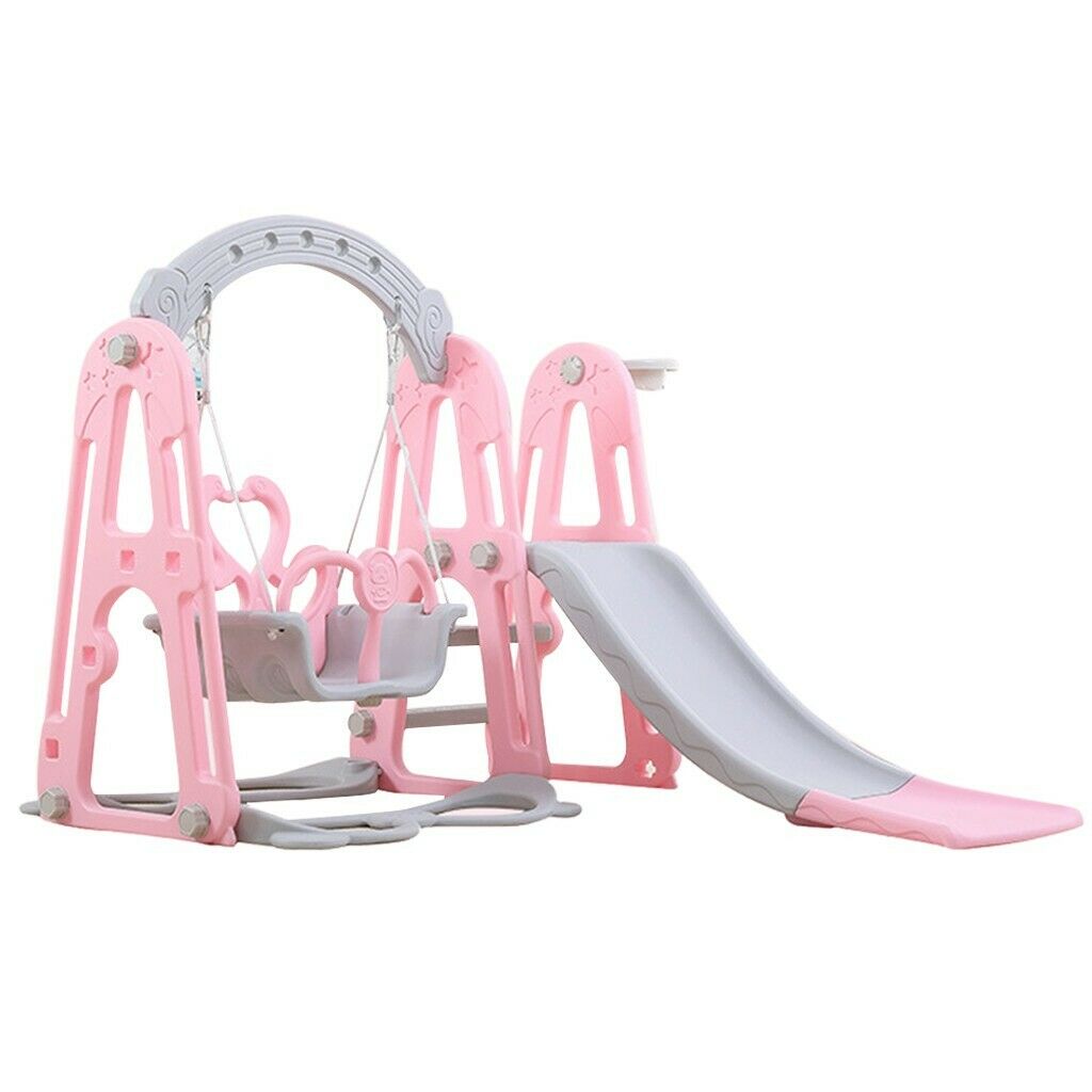 Slide Swing Set - Toddler Swing and Slide Set