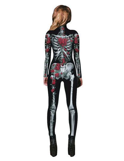 Skeleton Bodysuit - Skeleton Costume Woman