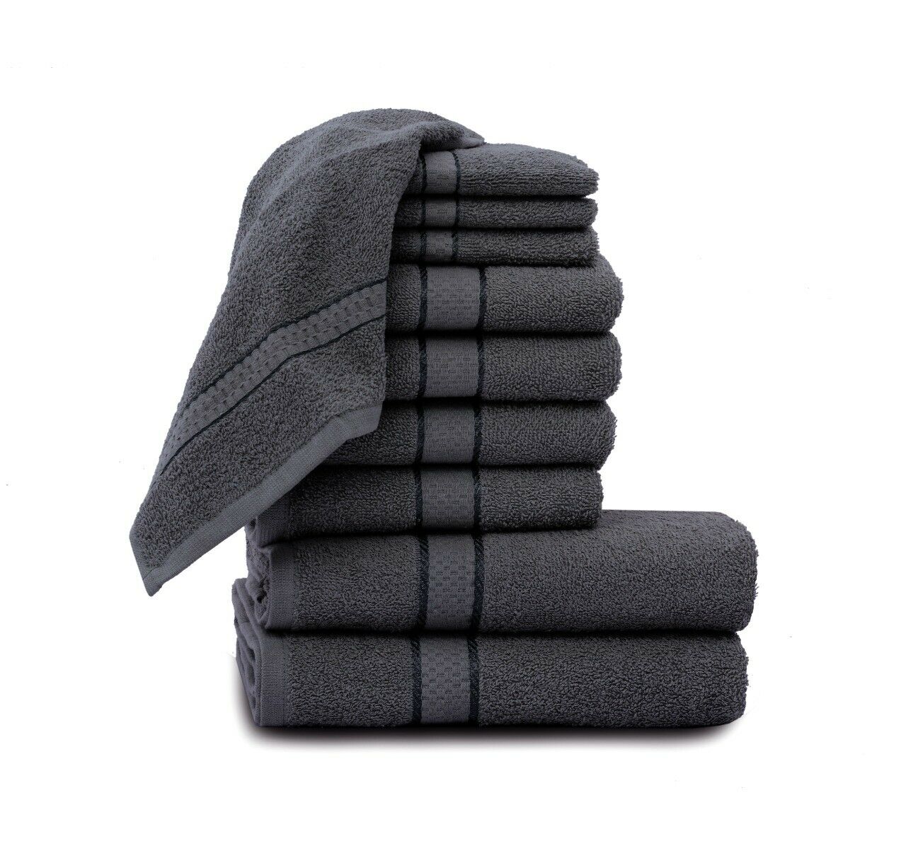 10 Pcs Bath Towels Full Set