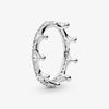 Image of Elegant Crown Ring Pandora Silver Original 925 Fashion Ring