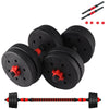 Image of 10kg Dumbells Pair Of Weights Barbell/Dumbbell Body Building Set