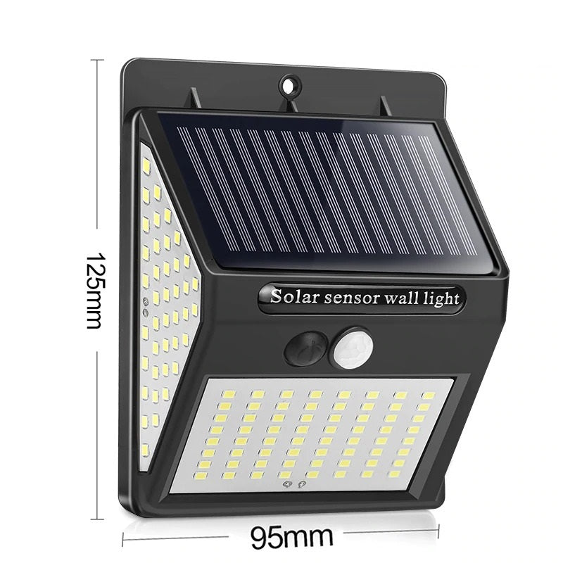 144 Leds Solar Light Security Motion Sense
