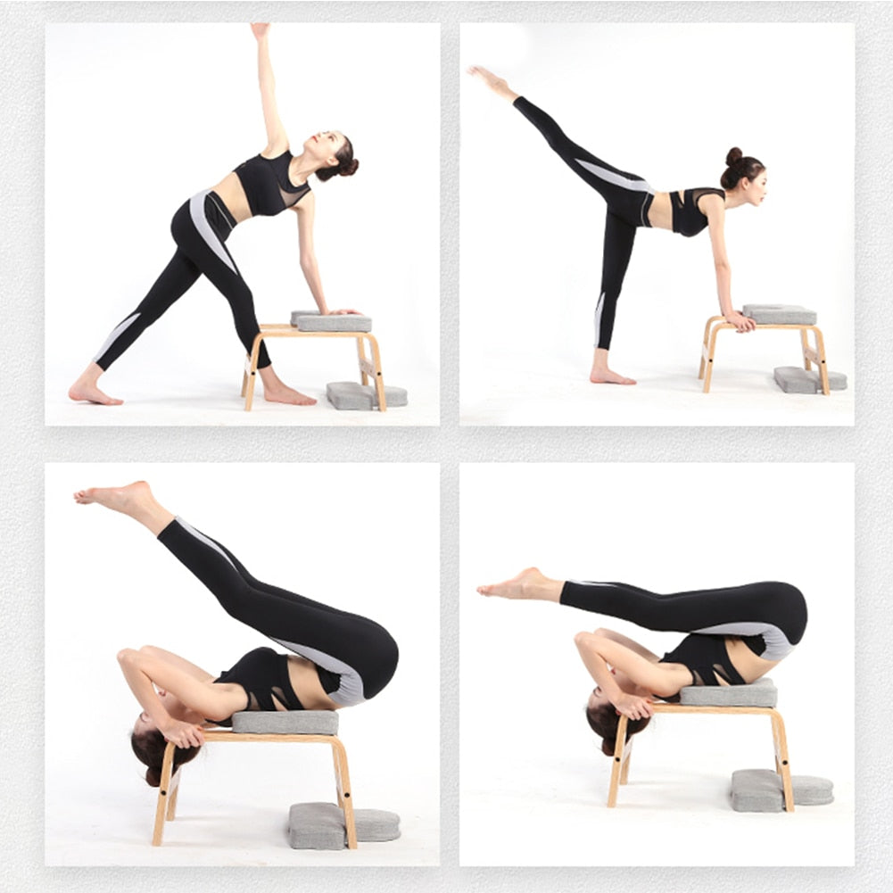 Chair Yoga - Headstand Stool