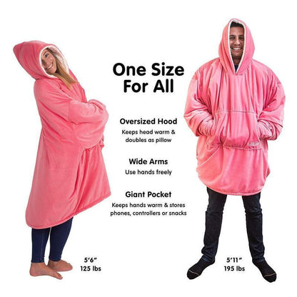 Oversized Blanket Sweatshirt For Adults & Children